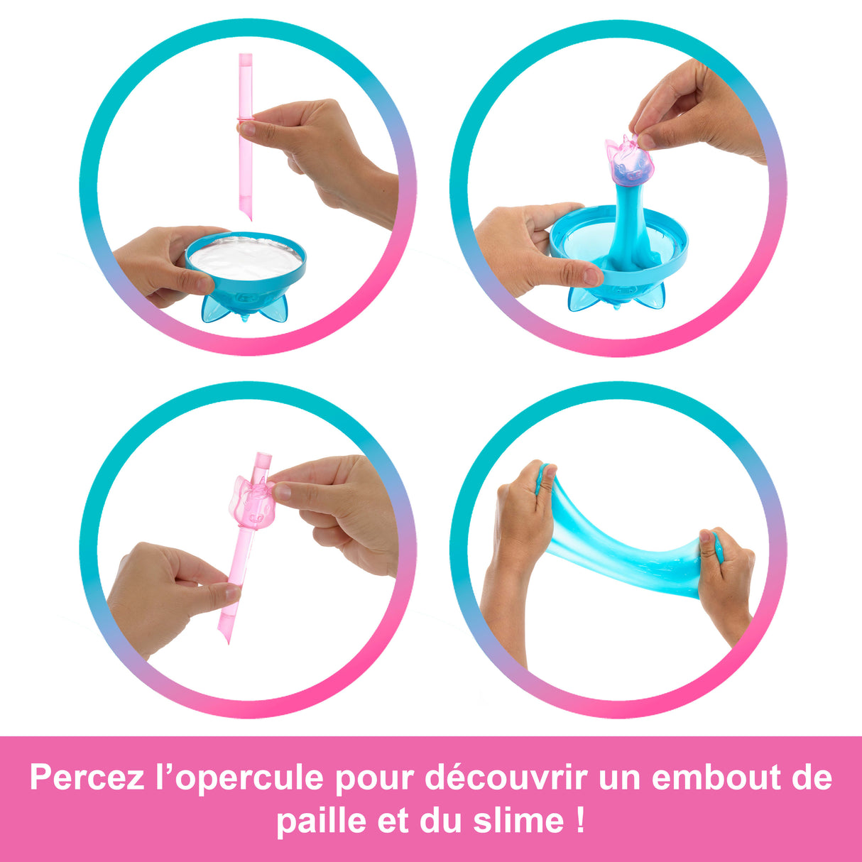 Barbie-Pop Reveal-Poupée Licorne Et Accessoires Série Shakes - 3 ans+- JCN86