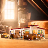 Grand Manege Equestre, Coffret figurine et accessoires, Schleich 42639 Horse Club, Pour enfant des 5 ans