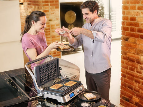 Grill multifonctions - BRAUN - Multi Pro 9 - 2000 W - 3 positions de chauffe - Noir / Acier
