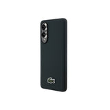 Coque magnétique Petit Piqué Lacoste Coloris Sinople pour Galaxy S25 Edge GP-LC