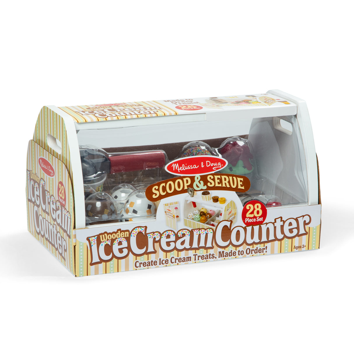 Jeu d'imitation - Distributeur de glaces - 28 pieces - des 3 ans - Melissa & Doug