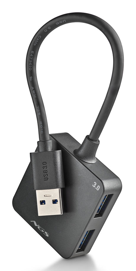 Hub USB 3.0 NGS iHub Tiny - 4 ports (Noir)