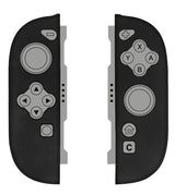 Coque de protection pour manettes Joy-Con - KONIX - Nintendo Switch 2 - Silicone - Antichoc - Anti-rayures - Anti-poussiere - Noir