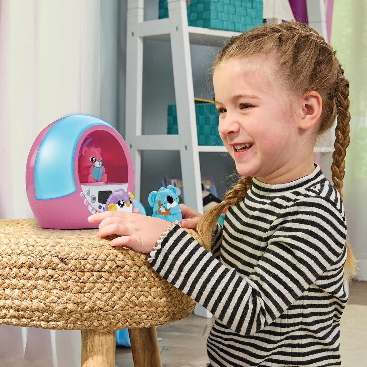 VTECH - STORY'CLOCK - MA CONTEUSE RÉVEIL ROSE - Rose