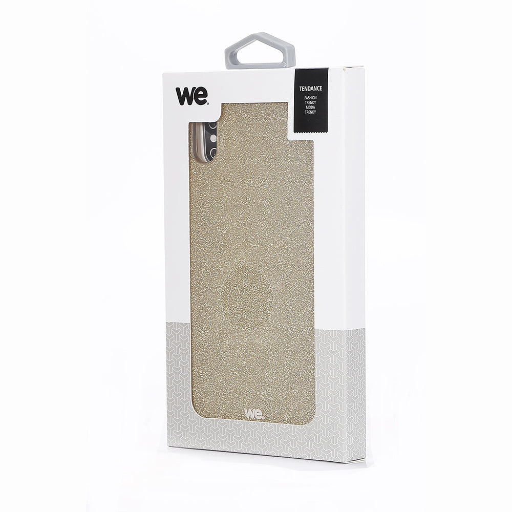 We coque de protection PAILLETTES APPLE IPHONE XS MAX Or