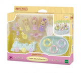 Les triplés Lapin Creme et accessoires de bain - Sylvanian Families - 5707