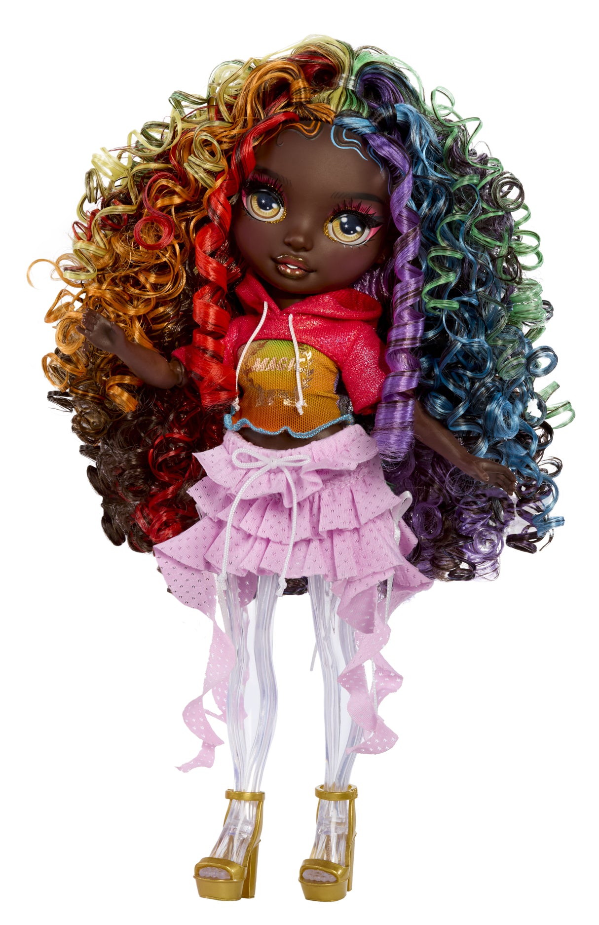 Rainbow High Rainbow Shimmers with Slime Fashion Doll - Iris (rainbow)