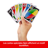 Jeu de cartes - MATTEL GAMES - UNO Wizz - Roue interactive - a partir de 7 ans - Mixte