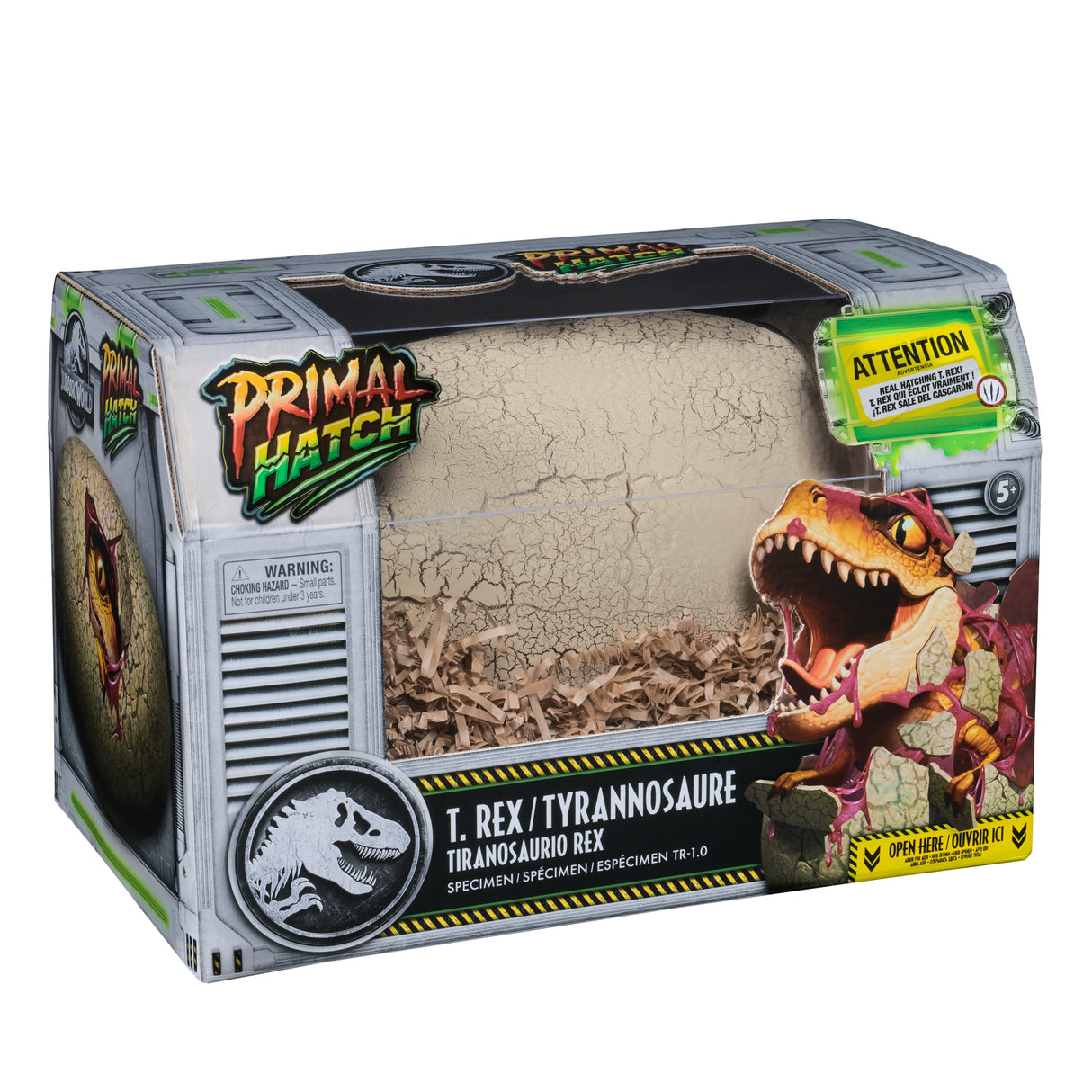 Primal Hatch - T-Rex a faire naître - 100 sons et interactions - des 5 ans