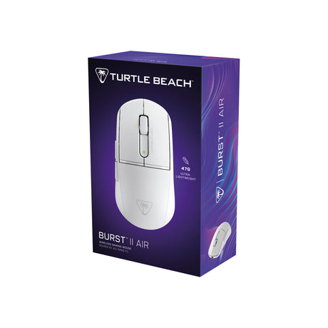 Souris gaming sans fil - TURTLE BEACH - Burst II Air - Blanche