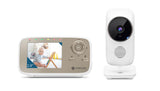 Moniteur vidéo bébé - MOTOROLA - VM483 - 2,8 - 300 m - Ecran - Infrarouge - Blanc