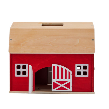 Grande Ferme en Bois, Schleich 42602 Farm World, Set avec maison, 6 clôtures et accessoires, Jouet de ferme, Edition retro limitée