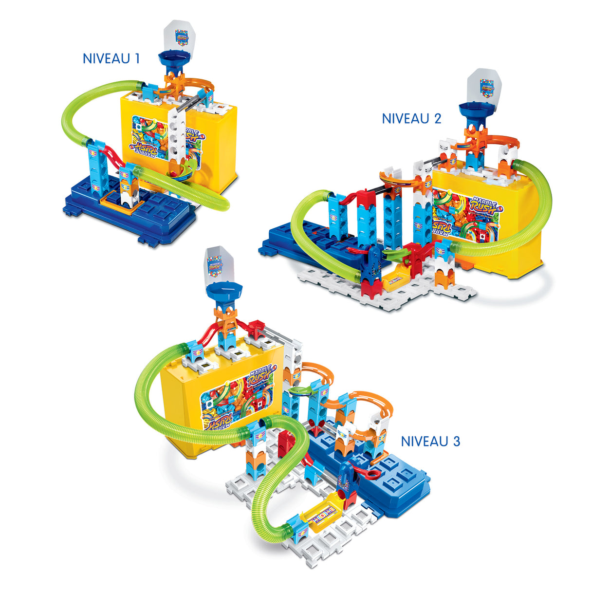 VTECH MARBLE RUSH - BUILD & STORE BOX SET M400