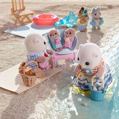 La famille Loutre de mer - Sylvanian Families - 5803