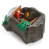 Grande Conquete du temple perdu, Playset figurines, SCHLEICH 42656 Dinosaurs, Des 4 ans
