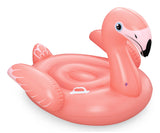 Bouée a chevaucher - Bestway - Flamant rose - 138 x 107 cm