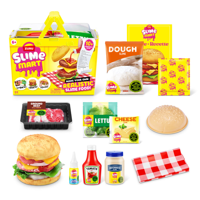 Activités créatives et manuelles - ZURU - Slime Mart Shopping Basket - Dčs 6 ans