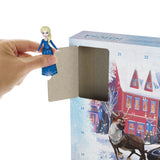 Calendrier de l'Avent La Reine des Neiges, 24 surprises avec poupées et accesssoires, Disney Frozen, Mattel, HWX20