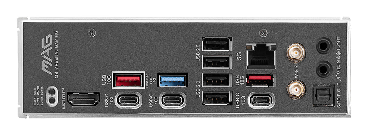 Carte mere - MSI - MAG B850 TOMAHAWK MAX WIFI - AM5 - DDR5 - ATX