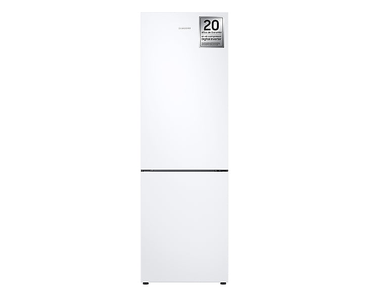 Réfrigérateur combiné - SAMSUNG - RB33B612ESA - 344 L - Classe E - 59,5 x 65,8 x 185,3 cm - Blanc