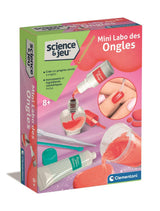 Clementoni - Sciences et Jeu - Mini Labo des ongles - Crée ton propre vernis a ongles - Des 8 ans