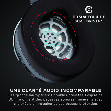 Casque gaming sans fil - Turtle Beach Stealth™ 700X (Gen3) - Noir - Xbox, PS5, PS4, PC, mobile, 60mm, Bluetooth, 80h