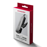 Adaptateur USB-C Axagon vers HDMI 2.1 M/F 15cm (Gris)
