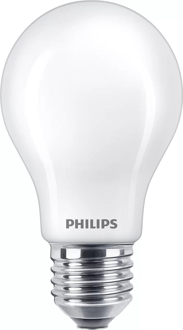 Ampoule LED - PHILIPS - Classic - 60 W - A60 E27 - Blanc chaud - Non dimmable x 3