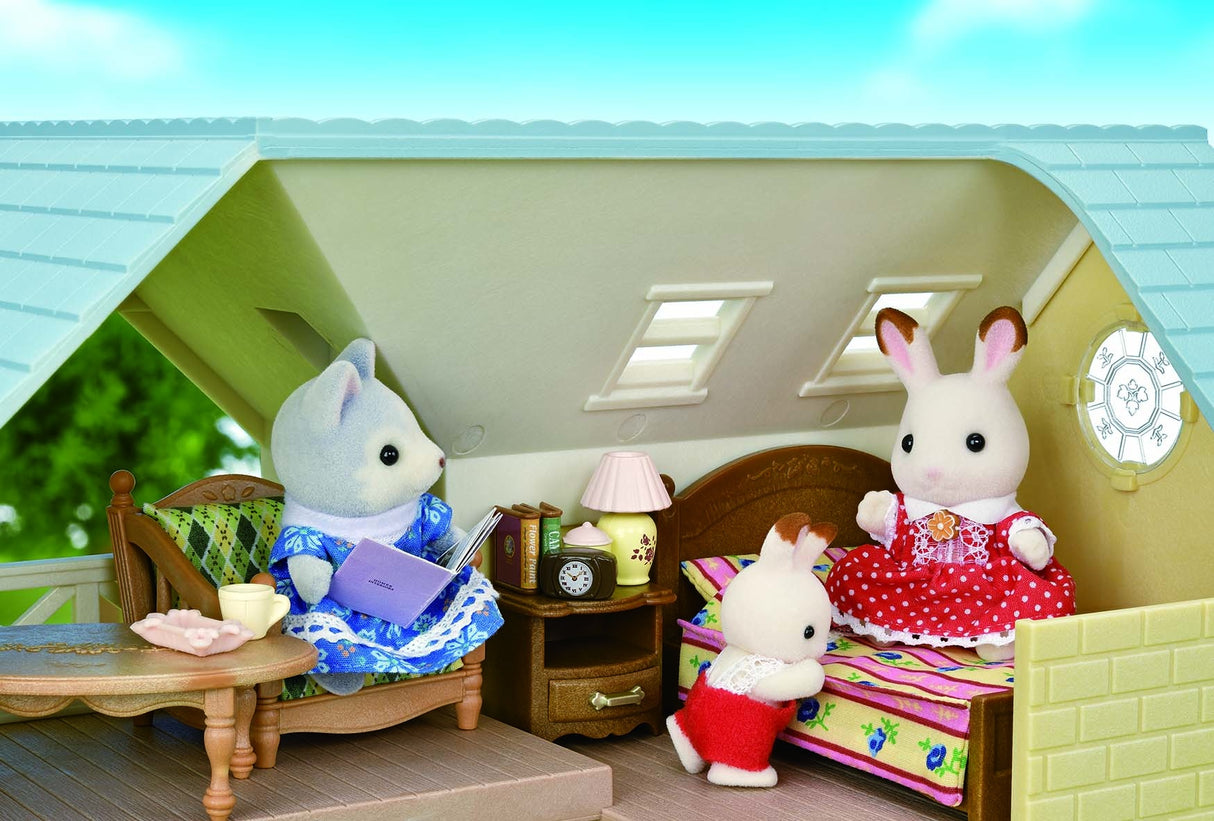 Le cottage au toit bleu - Sylvanian Families - 5671