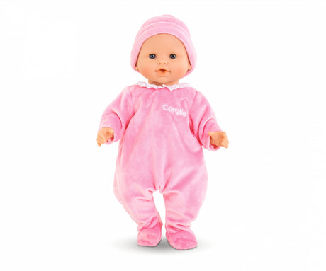 Pyjama Rose et Bonnet - COROLLE - Vetements - Pour Poupon 36cm - Des 2 ans