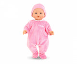 Pyjama Rose et Bonnet - COROLLE - Vetements - Pour Poupon 36cm - Des 2 ans