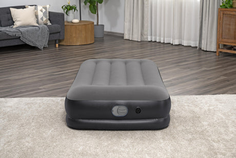 Matelas gonflable - BESTWAY - 671BT - Tritech Twin - 1 personne, pompe USB intégrée, 1,91 m x 97 cm x 36 cm