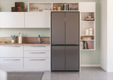 Réfrigérateur multi-portes - CANDY CFQQ5T817EPS - 467L (311L + 156L) - No Frost - Classe E - Silver