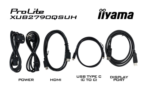 Ecran 27" Iiyama ProLite XUB2790QSUH-B2 Quad HD 100Hz (Noir)
