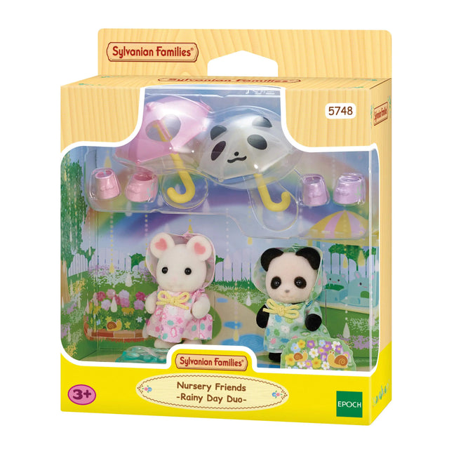 Le duo des bébés en habits de pluie - Sylvanian Families - 5748