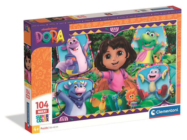 CLEMENTONI - 104 pieces Maxi - Dora