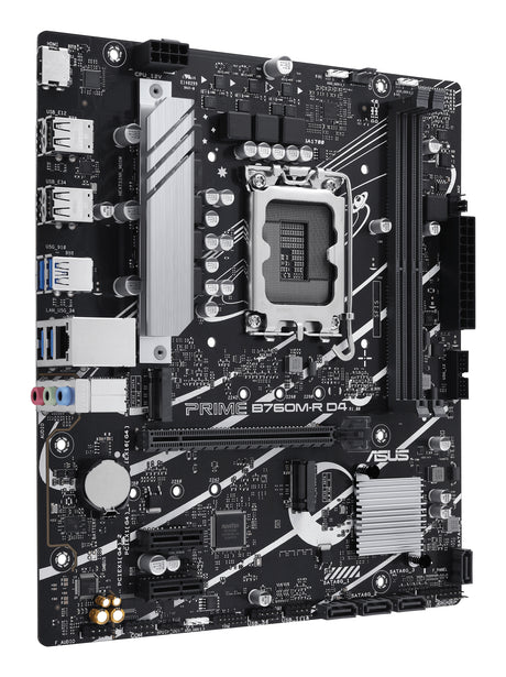 Carte mere - ASUS - PRIME B760M-R D4 - Intel B760 LGA 1700 micro ATX