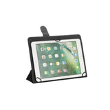 WE tui universel Noir pour tablettes 9/11 Toucher doux Système de crochets ext