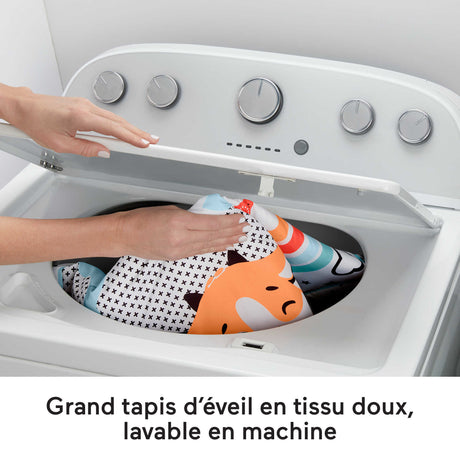 Fisher-Price - Mon Tapis d'activités 3 en 1 sensoriel - Tapis Bébé - Des la naissance HBP41