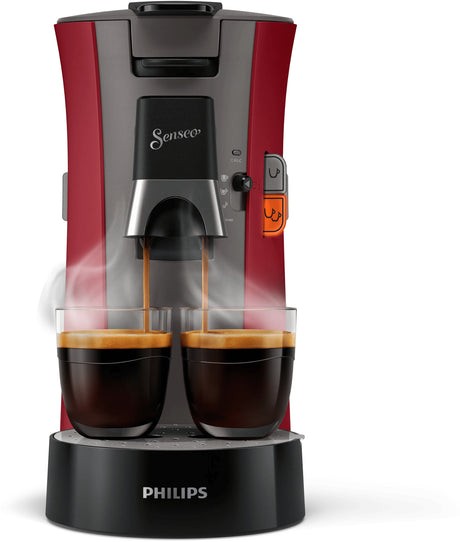 Cafetiere a dosette - PHILIPS - SENSEO - CSA240/91 - Select - Rouge