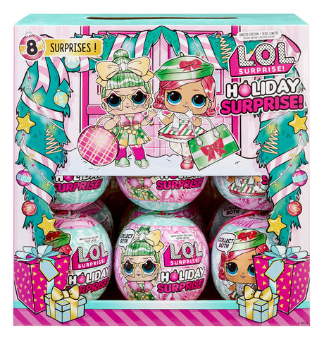 LOL Holiday Surprise - Poupée aléatoire a collectionner - Fetes de fin d'année