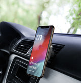 Support smartphone UNIVERSEL Fixation grille-d'aération Magnétique ultra fin pou