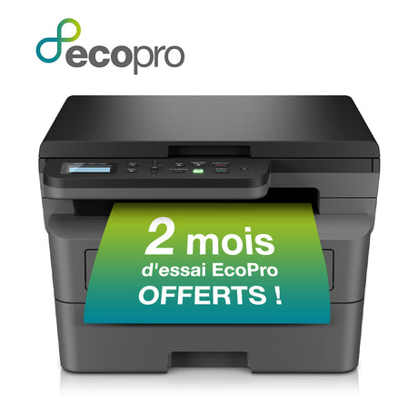 Imprimante multifonction - BROTHER - DCP-L2620DW - 3-en-1 - Monochrome Laser - A4 - Recto-verso - WiFi - Toner - Embarque 700 pages