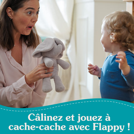 SPIN MASTER CACHE-CACHE FLAPPY L'ELEPHANT Gund