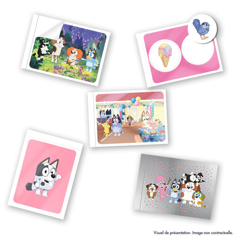 Stickers - PANINI - Bluey 2 - Blister 7 pochettes