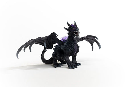 Figurine Dragon des Ténebres, jouet ultra-réaliste et durable avec ailes mobiles, Schleich 70152 Eldrador Creature, des 7 ans
