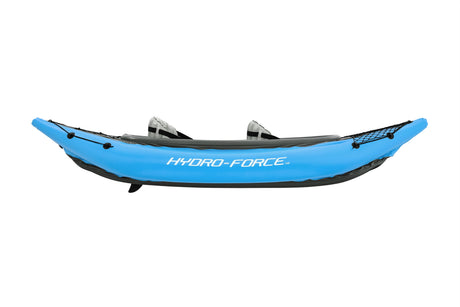 Kayak gonflable - BESTWAY - Cove Champion X2 Hydro-Force - 331x88cm - 2 places - 180kg max - 2 pagaies, 2 ailerons amovibles +