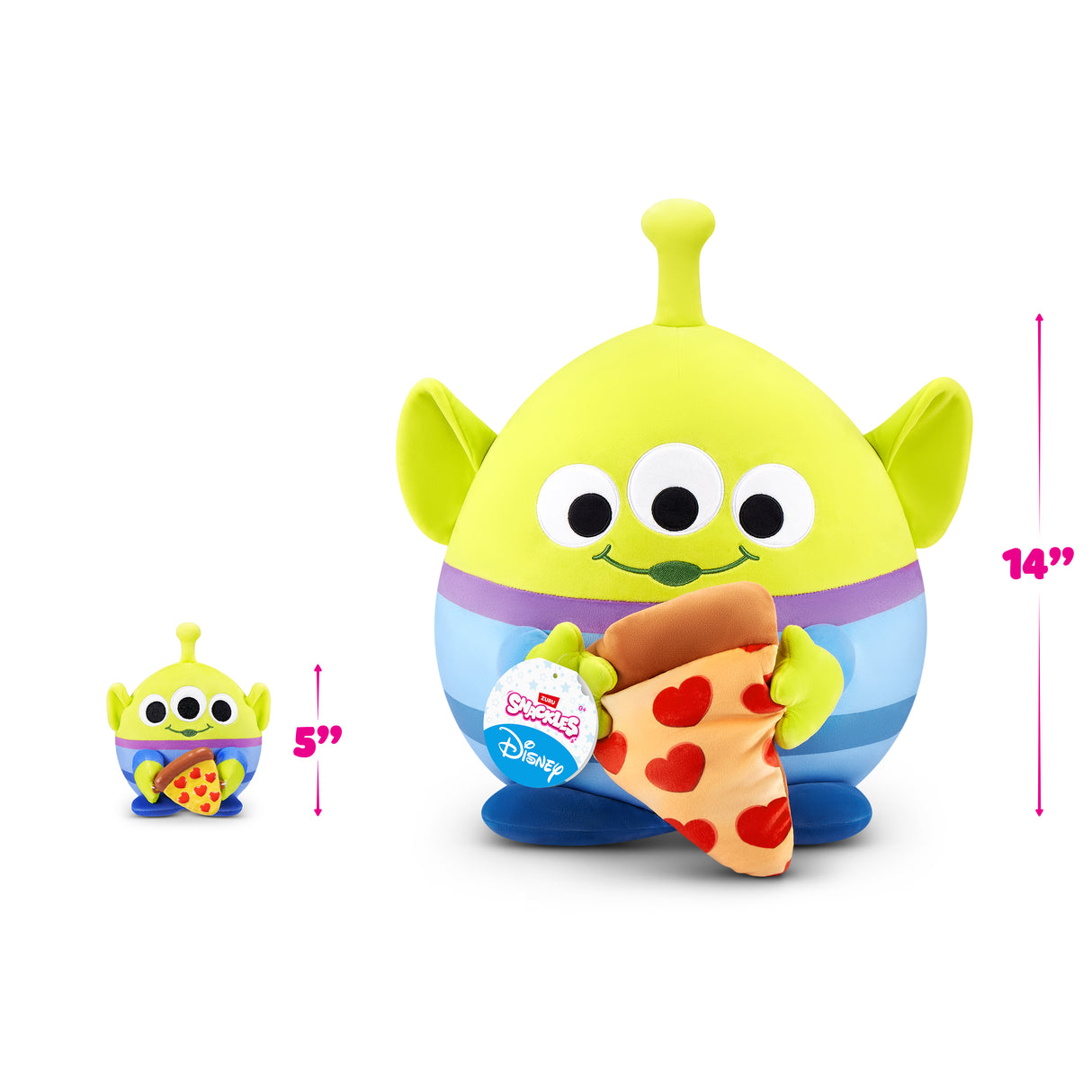 Capsule surprise - Peluche - ZURU - Snackles Disney - Modele aléatoire -13 cm - Des 3 ans
