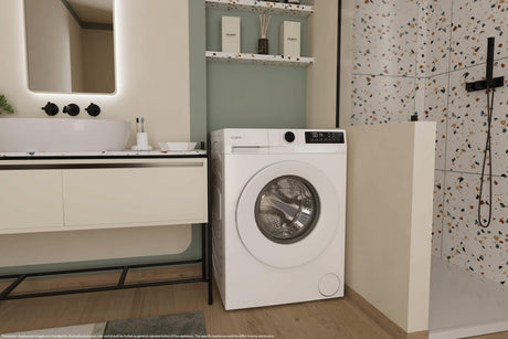 Lave-linge hublot CANDY GD 4108-S ProWash 300 - 10 kg - Induction - Vapeur - 1400 trs/min - Classe A -20% - Blanc
