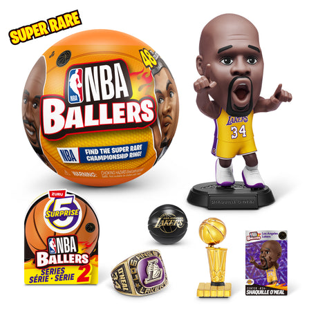 Capsule surprise - Figurine - ZURU - NBA Ballers S2 - Modele aléatoire - Des 3 ans
